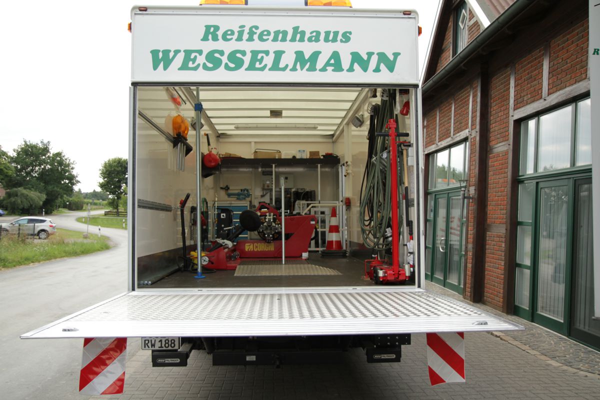 der mobile LKW-Service von Wesselmann